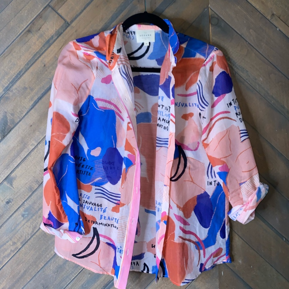 French button up from sézane